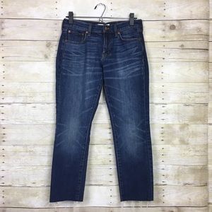 Madewell The Slim Boy Jeans Size 25 Cutoff Jeans